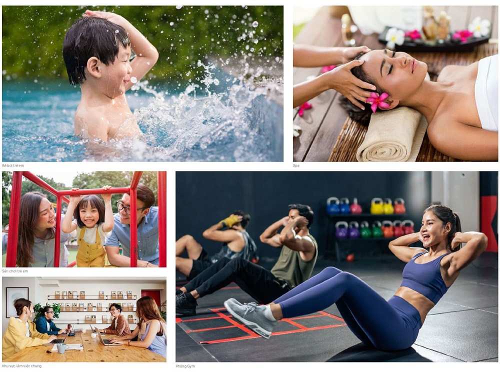 Tiện ích khép kín đầy đủ cho cuộc sống chất lượng